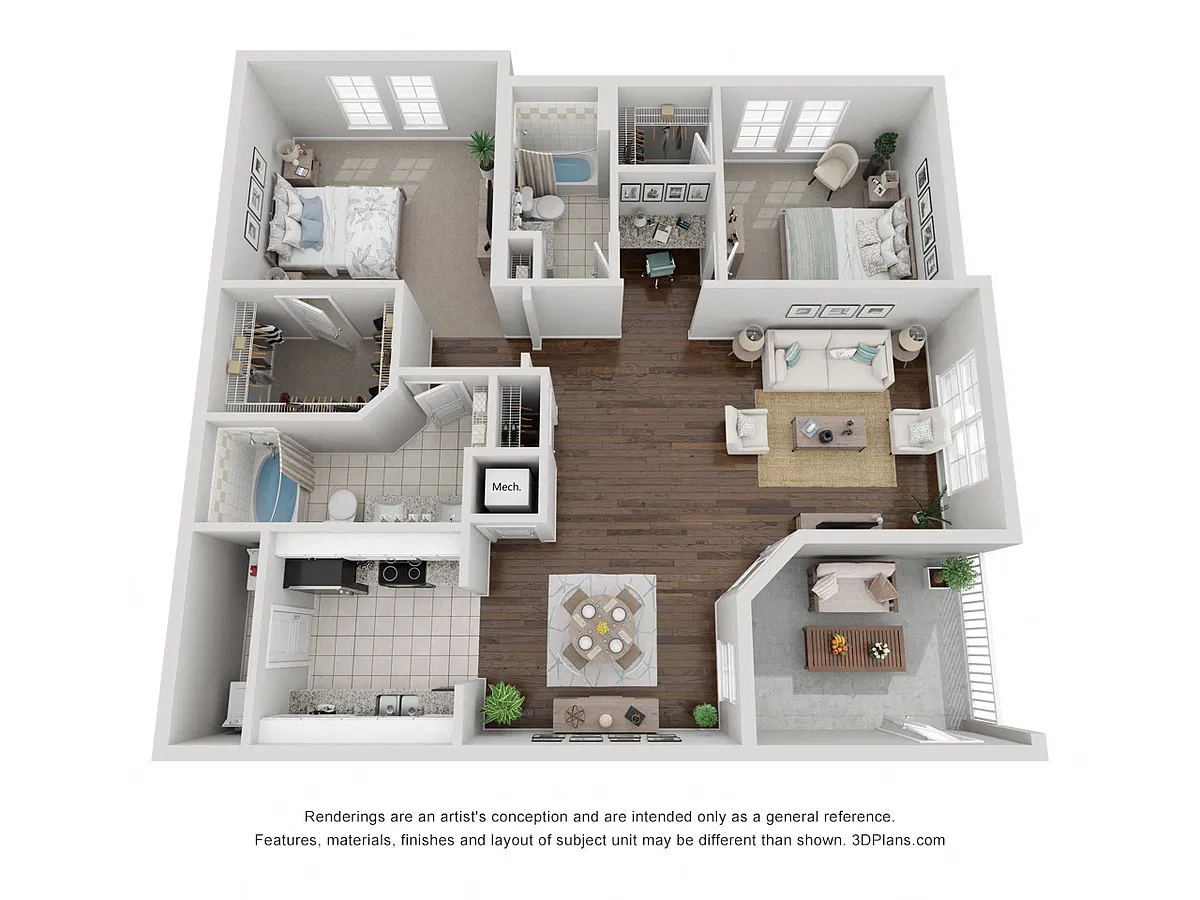Floor plan Two Oceans