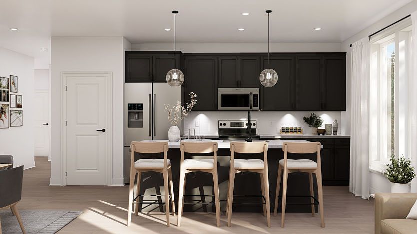 Spacious kitchen