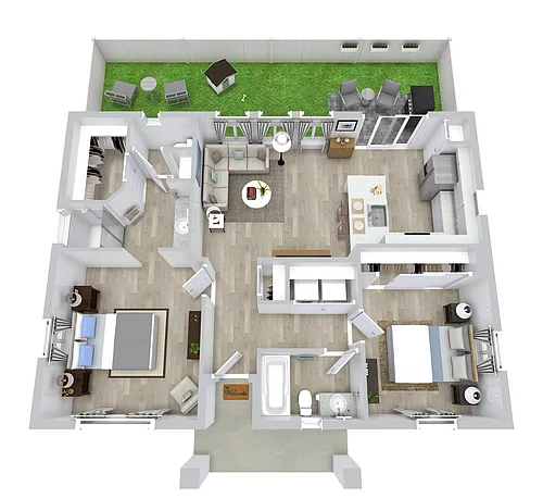 Floor plan The Retreat