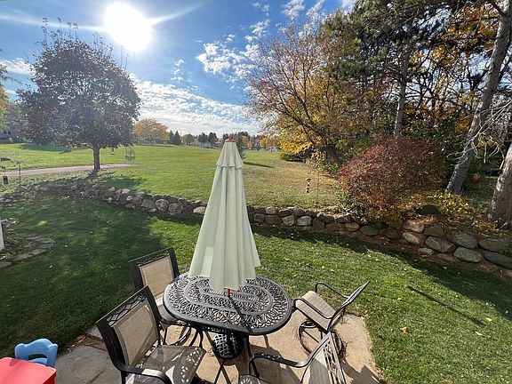 View from the back patio door!