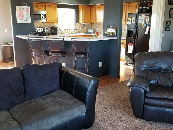 Living room to kitchen