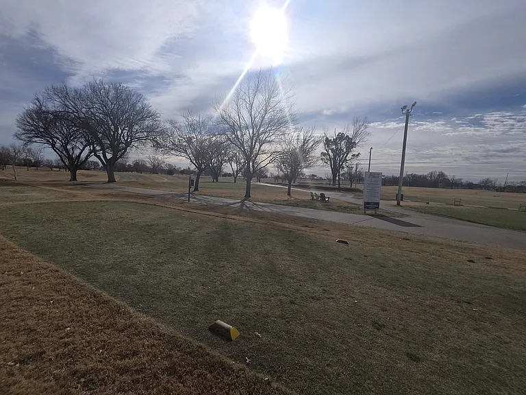 Just one of 18 tee boxes!