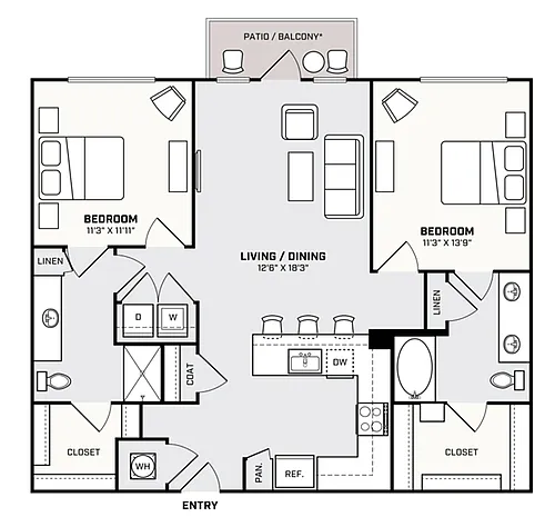 Floor plan B1