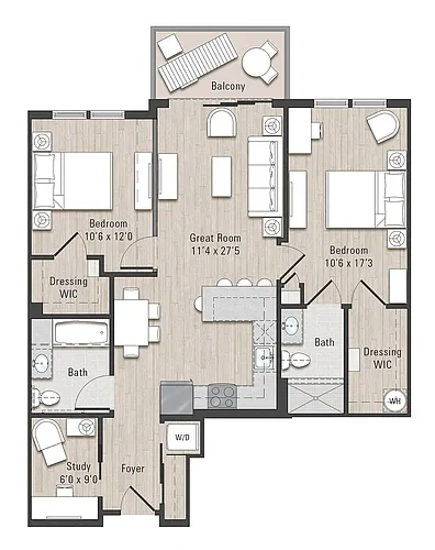Floor plan C1