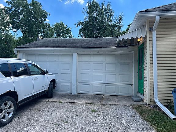 Two car attached garage