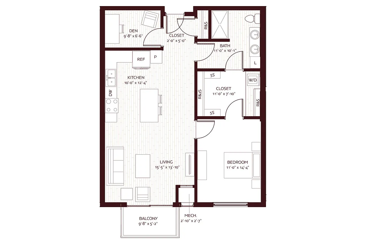 Floor plan Rose