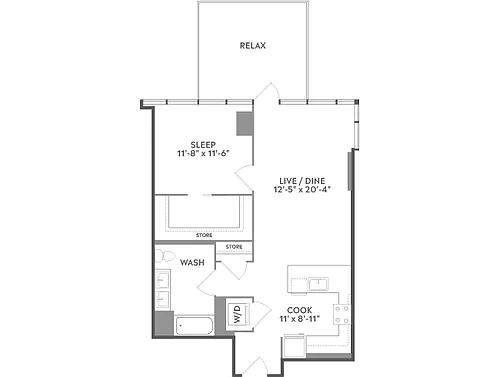 Floor plan A4a