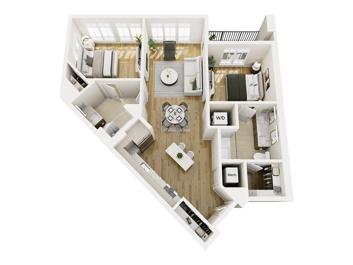 Floor plan B3
