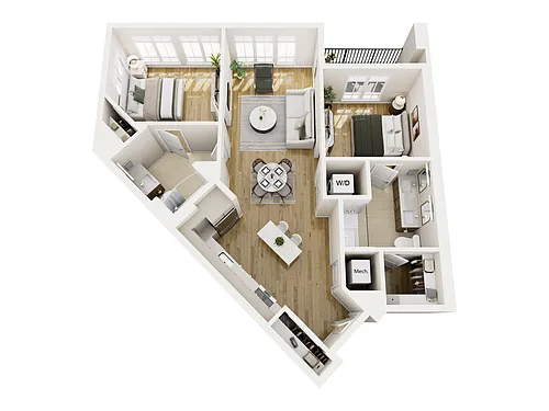 Floor plan B3