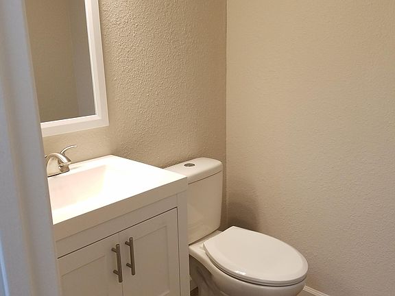 Main level powder room