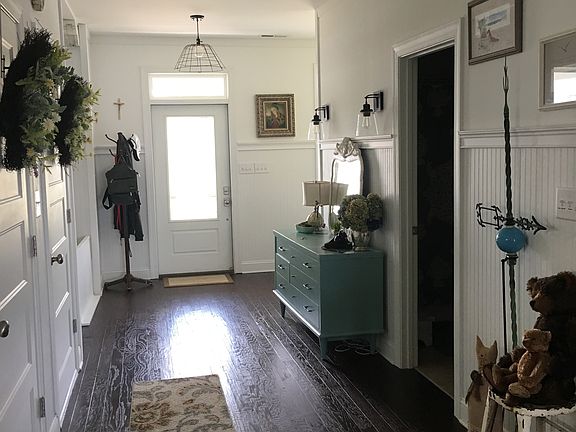 Front door and hallway