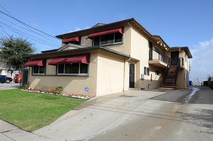 Front of building