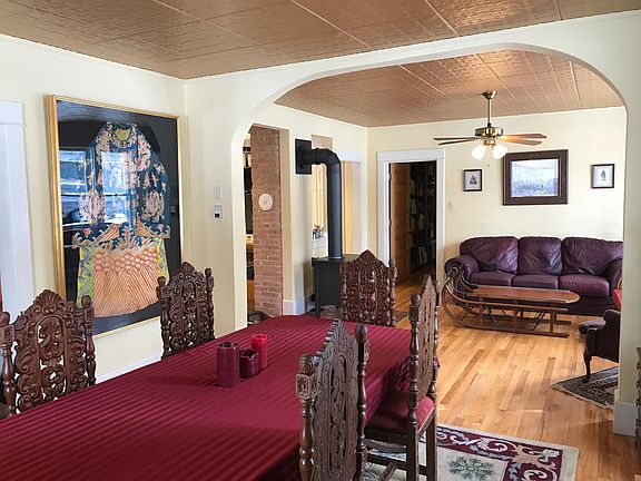 living and dining rooms