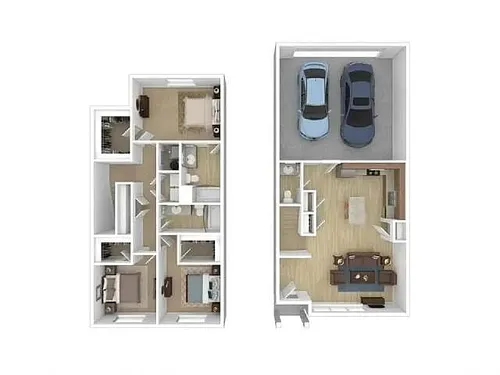 Floor plan C1B