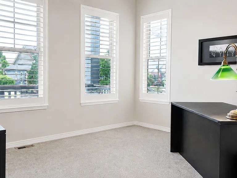 Main Level Office (Faces front of home)