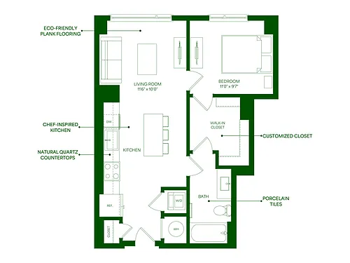 Floor plan A7