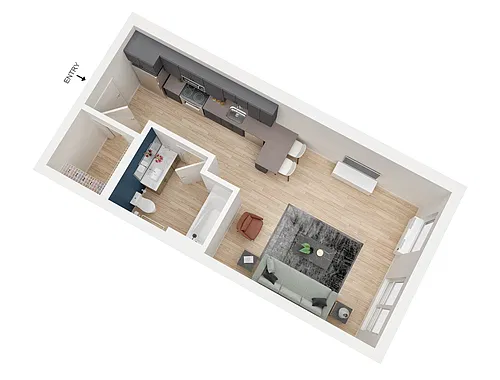 Floor plan Pomeranian