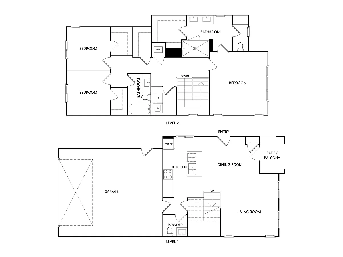 Floor plan P1