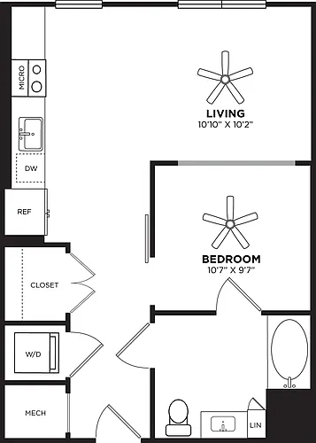 Floor plan S1A