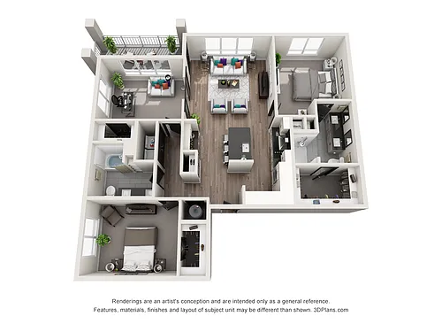 Floor plan C1
