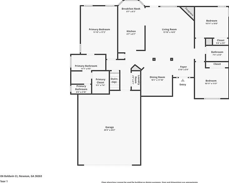 3 bed, 2.0 bath, 1737 sqft, $2,310 — Photo 2