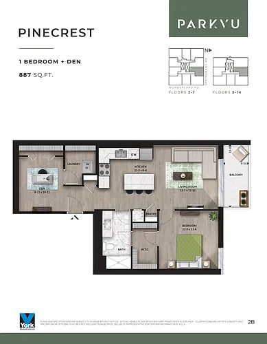 Floor plan PINECREST