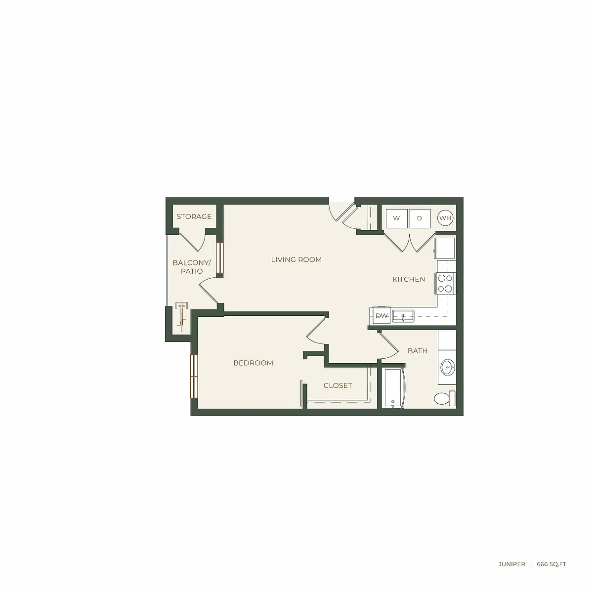 Floor plan Juniper