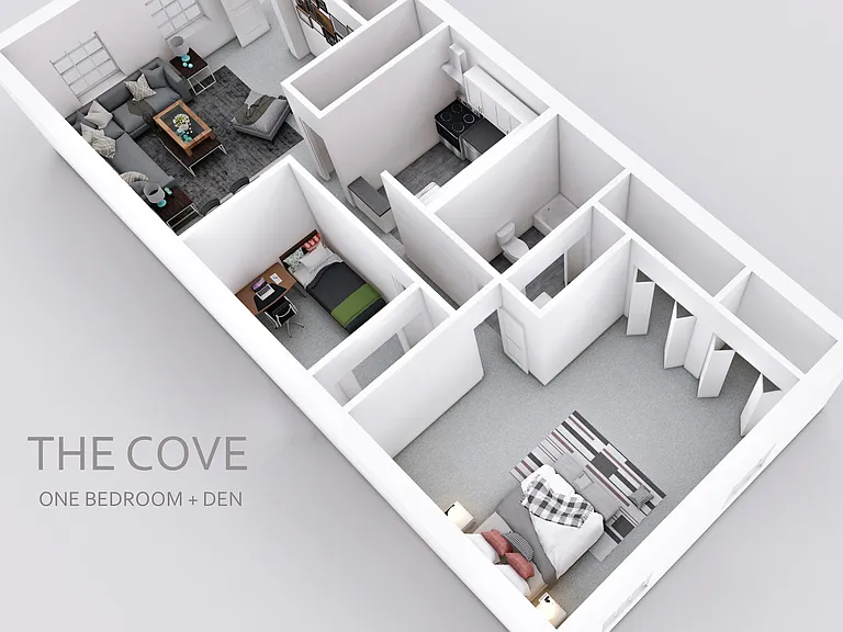 The Cove - One Bedroom + Den The Cove - One Bedroom + Den