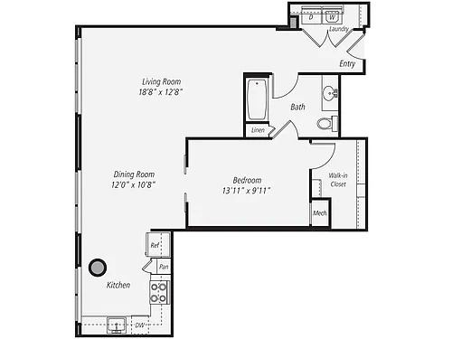 Floor plan A17P