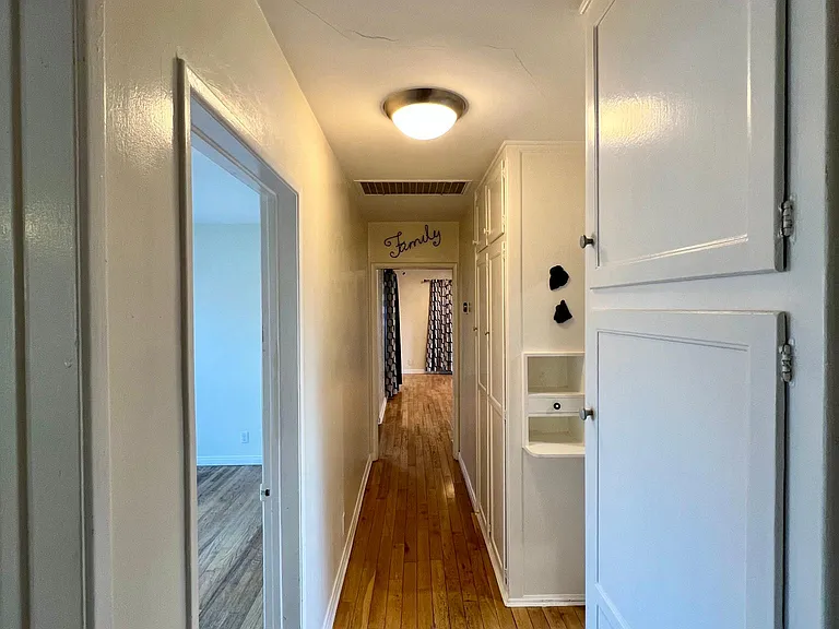 Hallway to living room