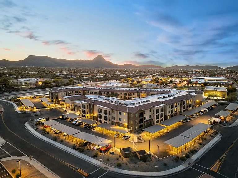 Ariel View of Property
