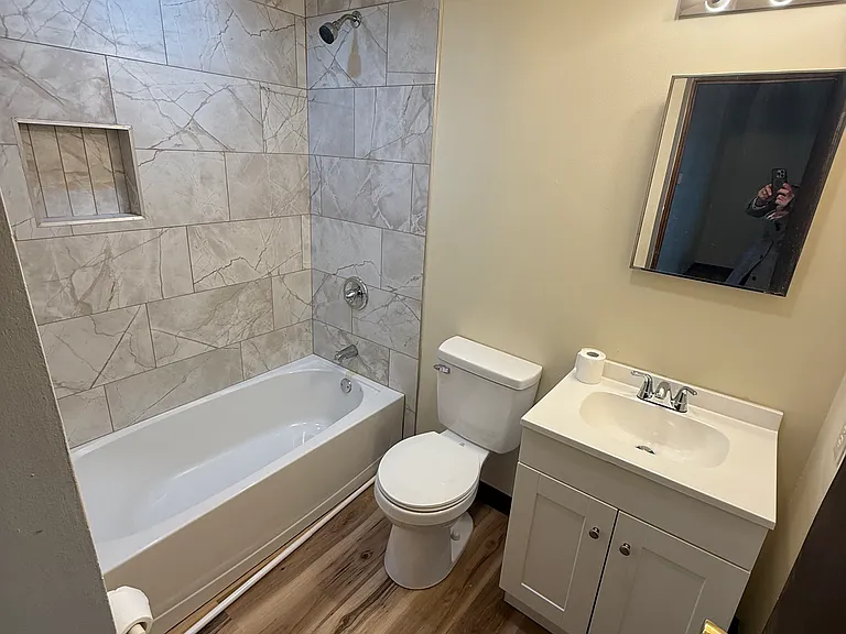 Brand new bathroom!
