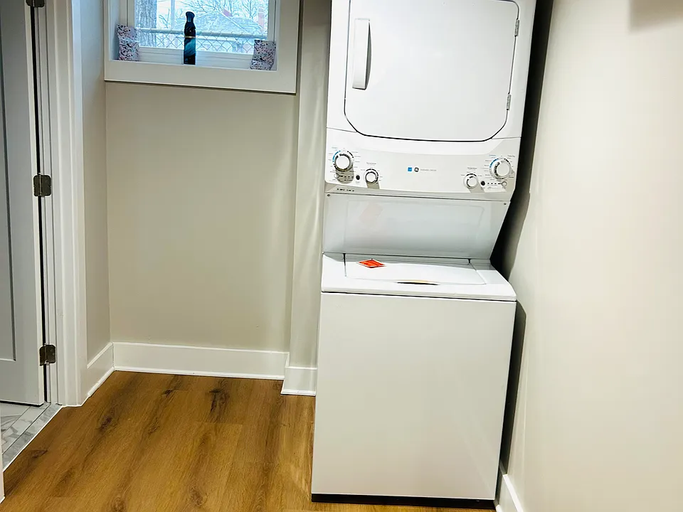 In unit laundry