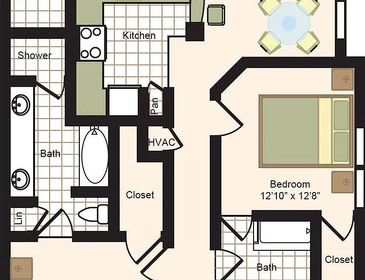 G | 2x2 | 1552 sq ft G | 2x2 | 1552 sq ft