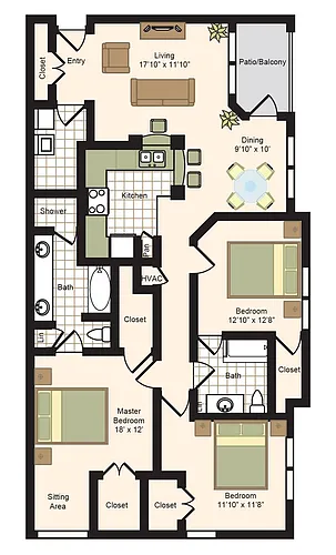 Floor plan G