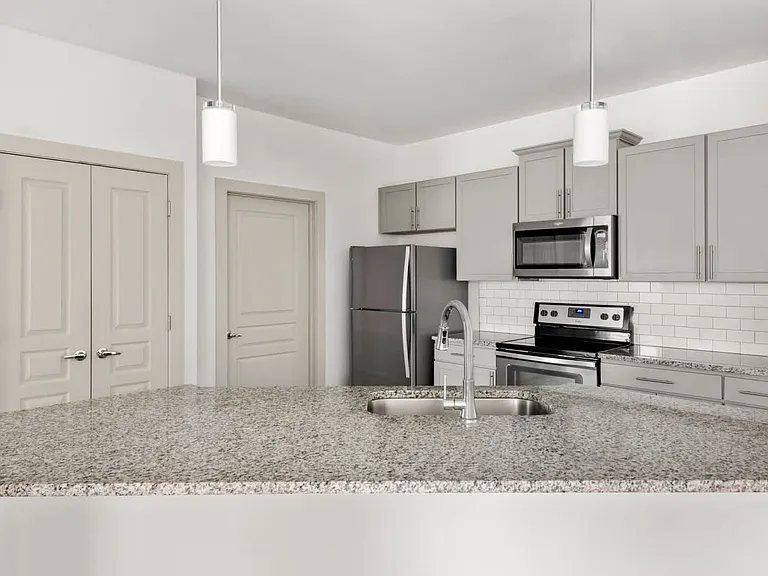 Kitchen with Stainless Steel Appliances