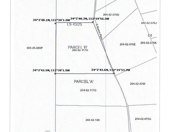 2nd image of 00XXX N Cow Creek / Burro Pass Road #82