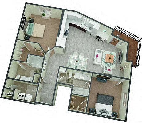 Floor plan Gervais