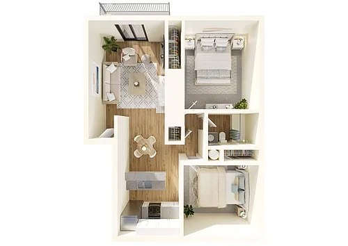 Floor plan B1