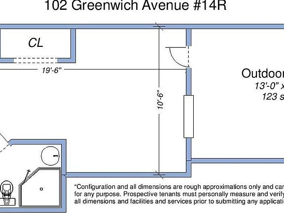 2nd image of 102 Greenwich Ave APT 14r