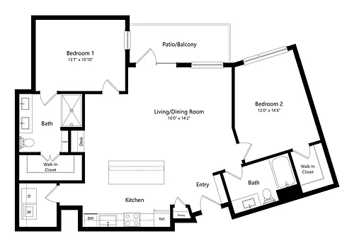 Floor plan B7