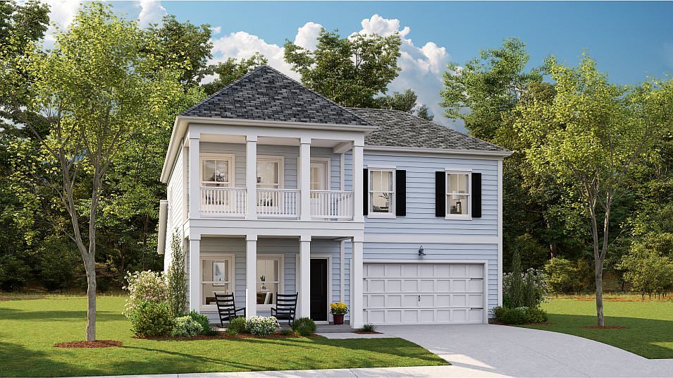 KENSINGTON Plan, Limehouse Village Arbor Series, Summerville, SC