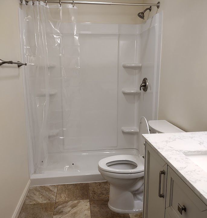 Walk in shower