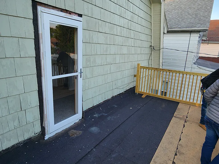 Large private balcony / terrace