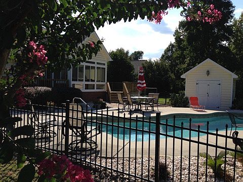 Pool and Pool House