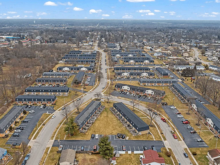 Bird's Eye View of Bayberry Place Townhomes