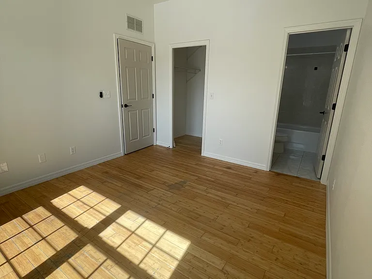 First Floor Master Bedroom with Full Bath and closet