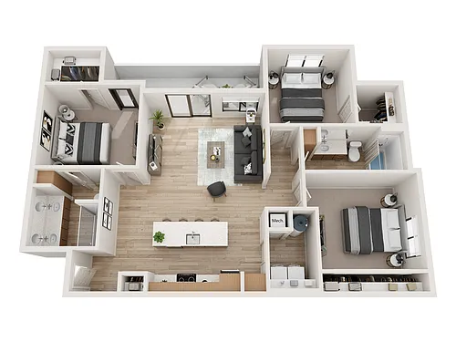 Floor plan Steel