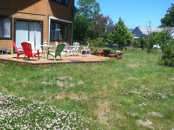 Deck and back of house