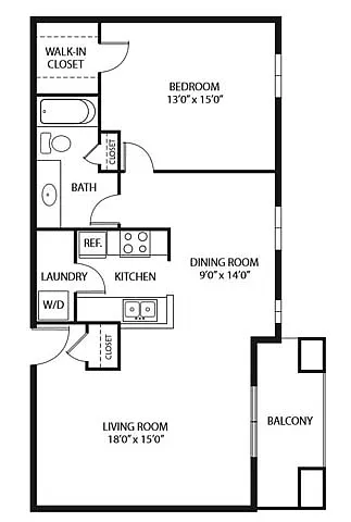 Floor plan Evergreen